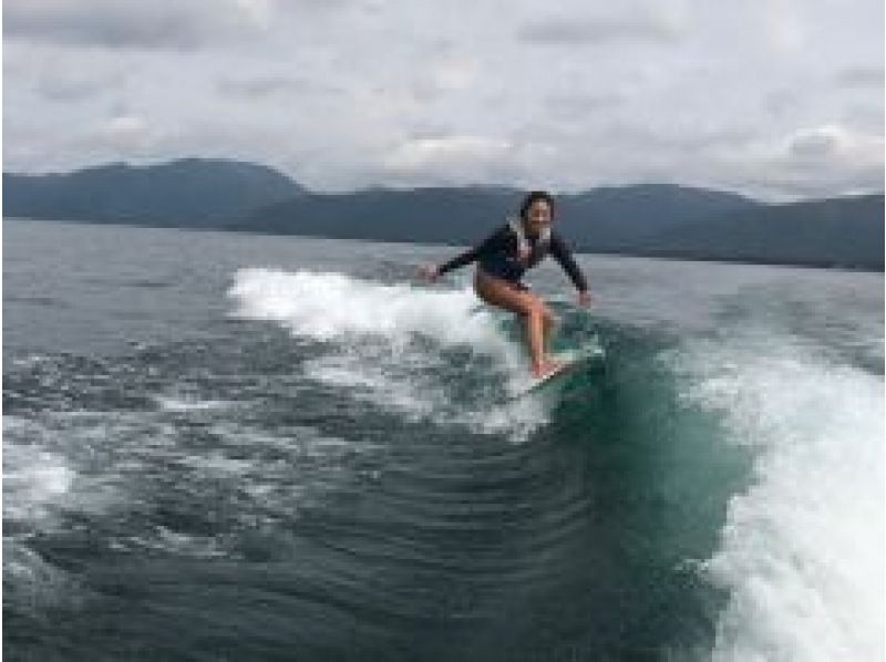 [Miyagi / Matsushima] 1DAY Great Enjoyment Course-People who want to play sap, wakeboard, banana boat and cruising with their favorite plan! Equipped with shower room and cafeの紹介画像
