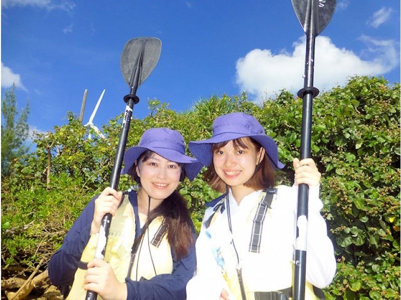 Churaumi Aquarium Close to mangrove Kayak Tour 【2 hours 30 minutes course】 【From 5 years old】の紹介画像
