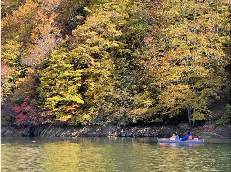 [群馬水上町]奧利根湖一日遊獨木舟之旅！沉浸在大自然中的特別時光！享受被稱為“小加拿大”的風景の紹介画像