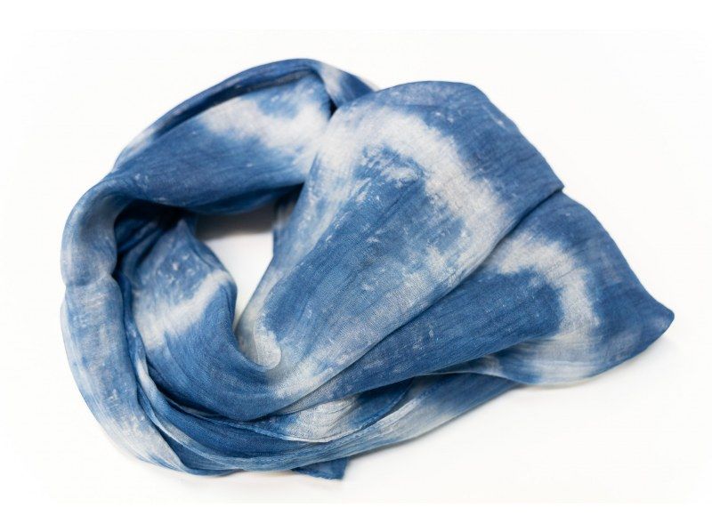 [Yamanashi, Kawaguchiko] Rescue Cat Cafe Indigo dyeing experience class ★ Create a gentle color that is one of a kind in the world using natural materials ★ Beginners and children are welcome! Recommended for familiesの紹介画像