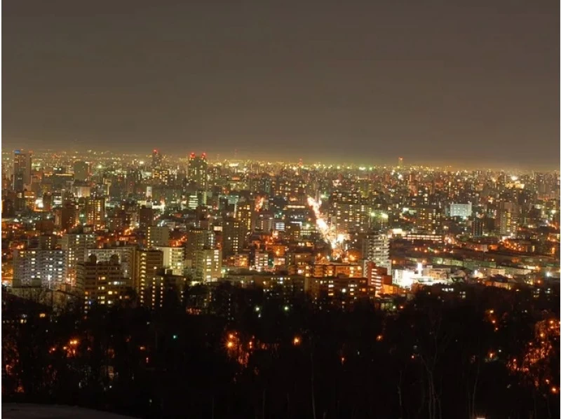 [Hokkaido / Sapporo] Chartered Kanko Taxis "Sapporo Night View Illumination Tour" To Mt. Moiwa & Asahiyama Memorial Parkの紹介画像