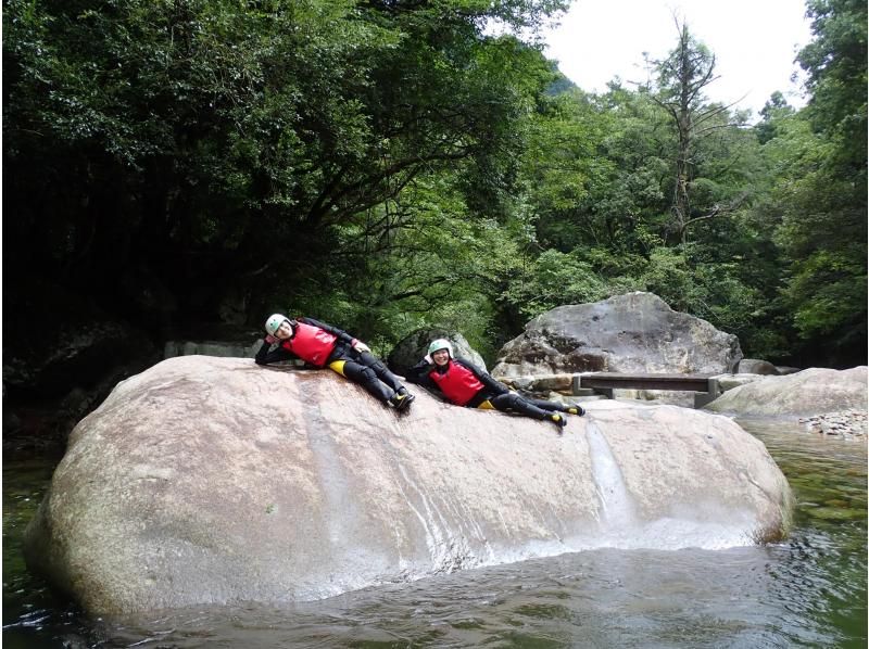 [Ehime Namerayuka valley] canyoning tour half DAY AM / [waterfall of Fuji lubricity of the best part] afternoon courseの紹介画像