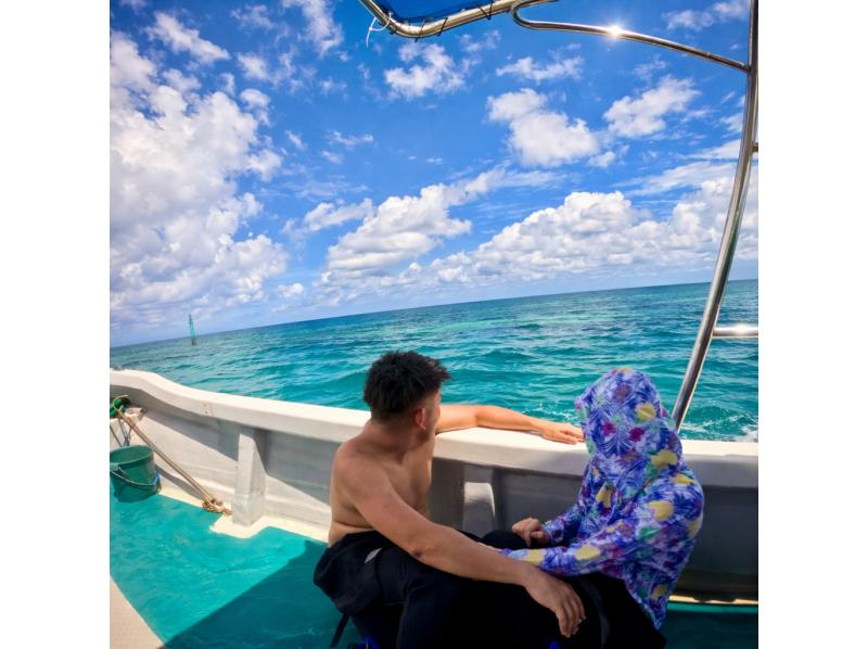 真栄田岬周辺(青の洞窟)2ボートファンダイビング【沖縄・恩納村】《送迎 可能》※送迎範囲あり★GoPro撮影データ無料プレゼントの紹介画像