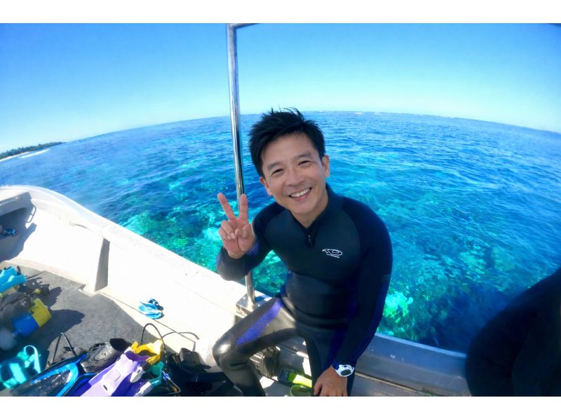 【沖縄・水納島/瀬底島】《送迎 可能》2ボート ファンダイビング※送迎範囲ありの紹介画像