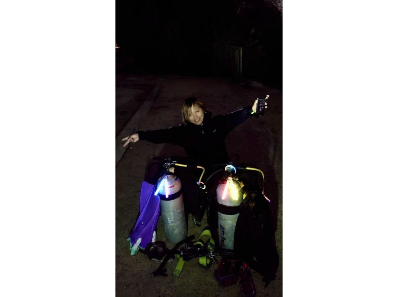 サンセット&ナイトダイビング【沖縄 恩納村】《送迎 可能》※送迎範囲あり★GoPro撮影データ無料プレゼントの紹介画像