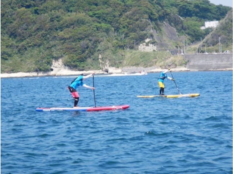 [静冈 / 下田大浦海滩] SUP 体验 90 分钟 & 与教练指导浮潜の紹介画像