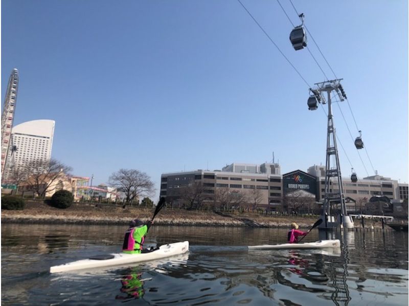 【神奈川・横浜】横浜みなとみらいでサーフスキー パドリング９０分の紹介画像