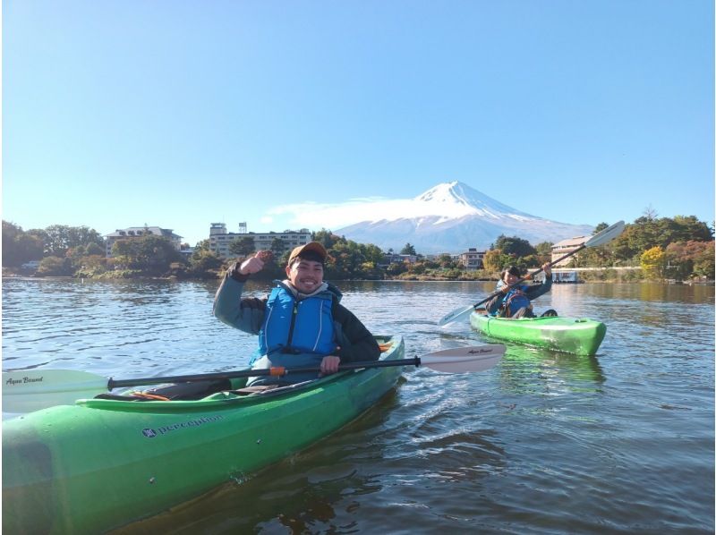 [Kawaguchiko] Early morning kayaking tour with English speaking guideの紹介画像