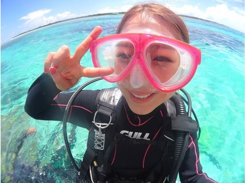 [石垣岛/1天]登陆幻影岛＆体验潜水＆海龟浮潜☆免费GoPro租借☆の紹介画像