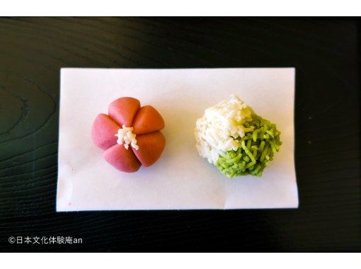 SALE！【東京・神田】【抹茶2点体験コース】自分で点てるお抹茶と練り切り和菓子作り体験