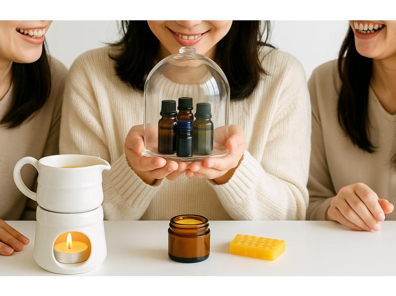 Tokyo, Monzen-Nakacho | Choose your own scent and make your own! Aromatherapy hand cream making experience <Saturdays, Sundays and public holidays only>の紹介画像