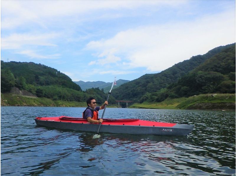 SALE！【群馬・みどり市】【午前・午後】草木湖でカヌーツアー！おやつ付き！写真データ無料！初心者大歓迎！の紹介画像