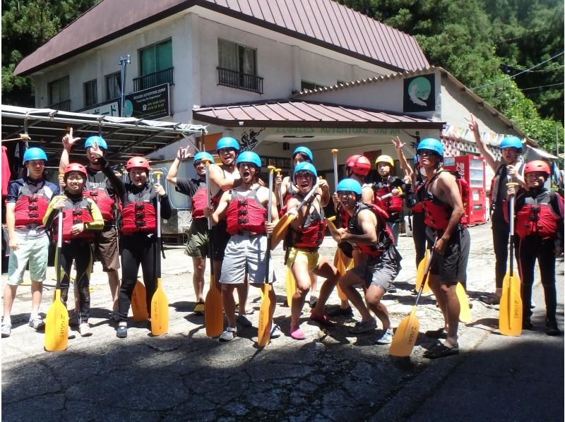 [群马水上]10人以上半日漂流团体优惠☆尽情享受吧！旅游照片免费の紹介画像