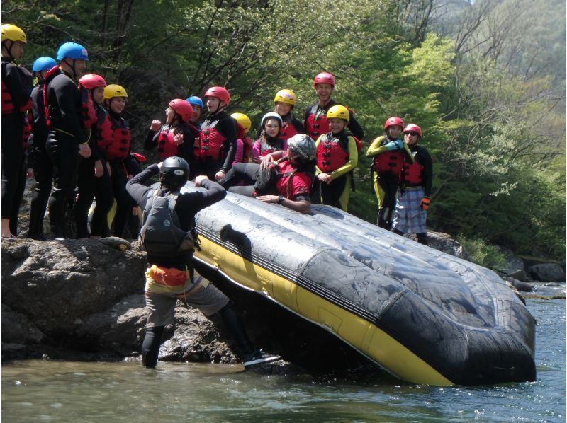 [群马水上]10人以上半日漂流团体优惠☆尽情享受吧！旅游照片免费の紹介画像