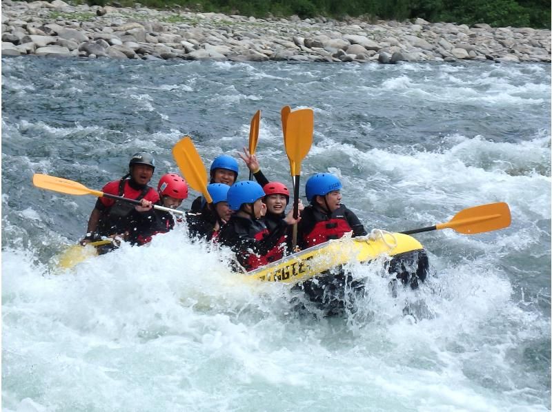 [群马水上]10人以上半日漂流团体优惠☆尽情享受吧！旅游照片免费の紹介画像