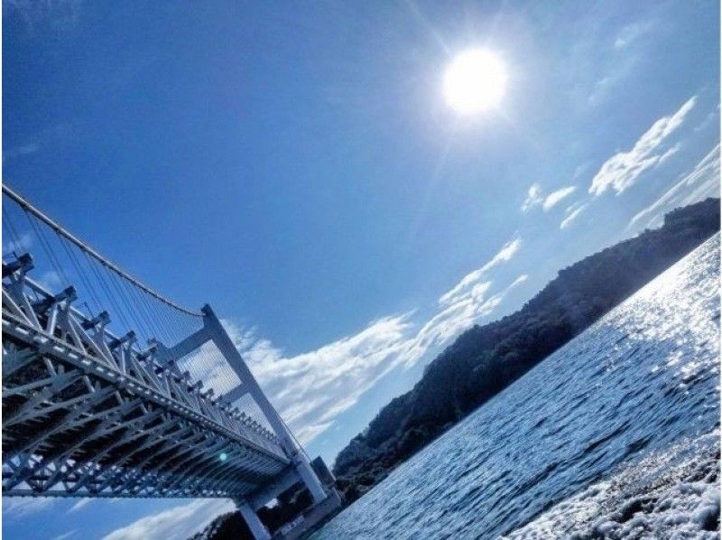 [Okayama, Seto Inland Sea] Seto Inland Sea Cruise (about 45 minutes) You can see the beautiful scenery of the Seto Ohashi Bridge and the islands.の紹介画像