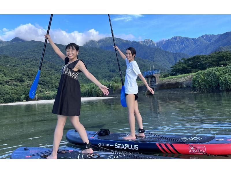 [Yakushima/Nagata SUP Nature Experience] Add a fun river adventure to your adventure near Inakahama! Relax and enjoy the crystal clear Nagata River!の紹介画像