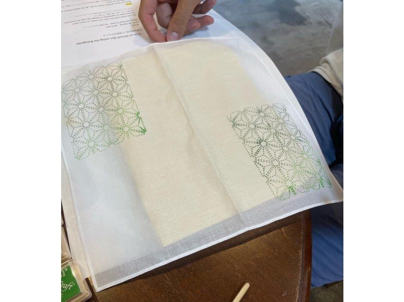 【東京・浅草】伊勢型紙で布小物を染めようの紹介画像