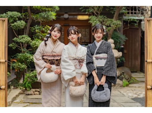 Asakusa] ☆Retro premium ♪ Stylishly coordinate antique kimono
