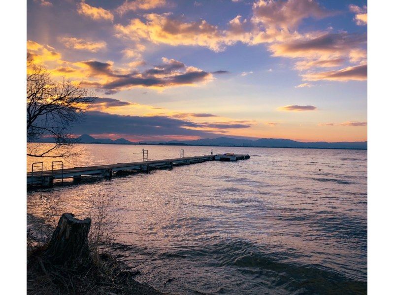 Lake Biwa Sunset Kayak Experienceの紹介画像