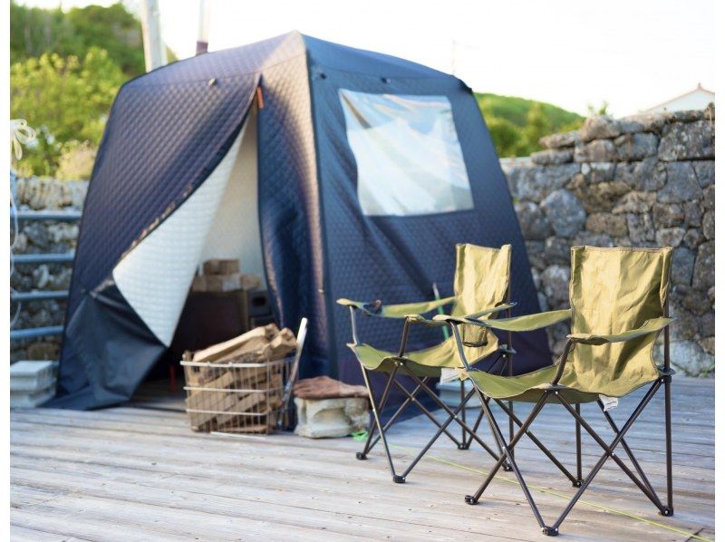 [Okinawa/Uruma] <Tent sauna/Equipment rental/2 nights 3 days plan> ｜Can be rented from 10:00 to 19:00 the day after next｜Toto experience in Okinawa full of natureの紹介画像