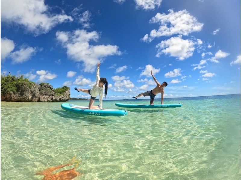 【１組限定貸切】 大自然の中で”ヨガ×SUP”＝笑顔100％のリフレッシュ☆カメラマン付☆ドローン＆GoPro撮影無料★女性に人気の紹介画像