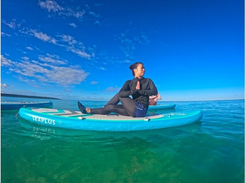 【１組限定貸切】 大自然の中で”ヨガ×SUP”＝笑顔100％のリフレッシュ☆カメラマン付☆ドローン＆GoPro撮影無料★女性に人気の紹介画像