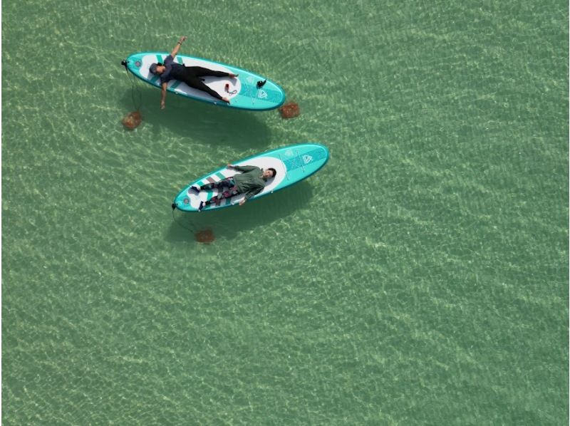 【１組限定貸切】 大自然の中で”ヨガ×SUP”＝笑顔100％のリフレッシュ☆カメラマン付☆ドローン＆GoPro撮影無料★女性に人気の紹介画像