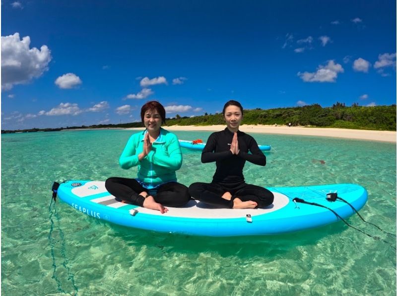 【１組限定貸切】 大自然の中で”ヨガ×SUP”＝笑顔100％のリフレッシュ☆カメラマン付☆ドローン＆GoPro撮影無料★女性に人気の紹介画像