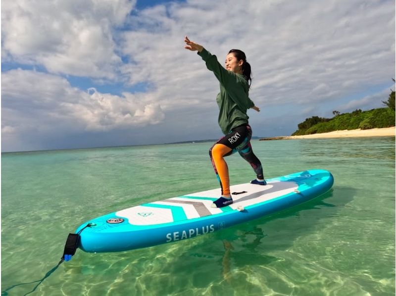 【１組限定貸切】初心者歓迎！≪SUPヨガ ≫ 専属カメラマン付☆ドローン＆GoPro撮影無料《笑顔と癒しの時間》★女性に人気の紹介画像