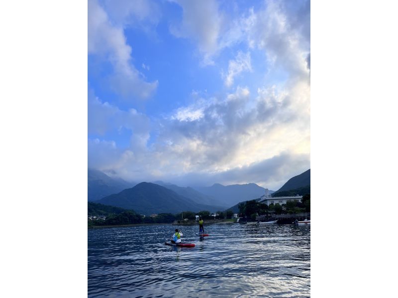 【貸切ツアー】【送迎有り】屋久島到着日、最終日にぴったり「宮之浦川SUPツアー」の紹介画像