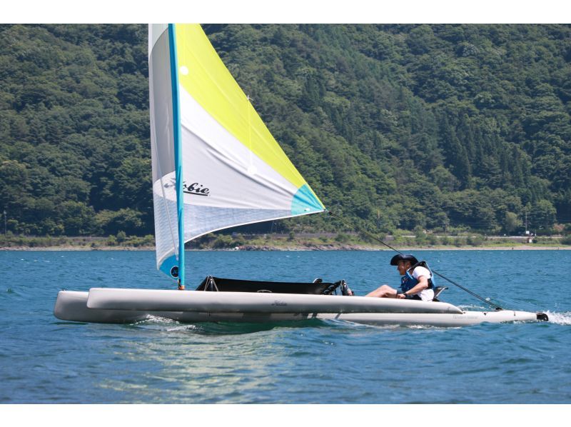 [在风中奔跑很有趣！ ！ ] HOBIE帆船皮划艇半日课程の紹介画像