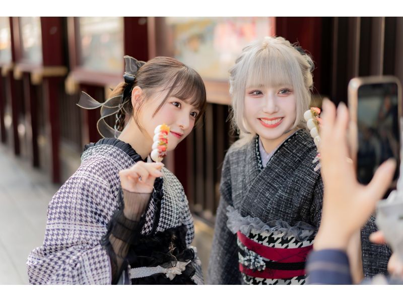 [Tokyo/Akihabara/Kimono Rental]★Authentic kimono set rental & dressing plan♪の紹介画像
