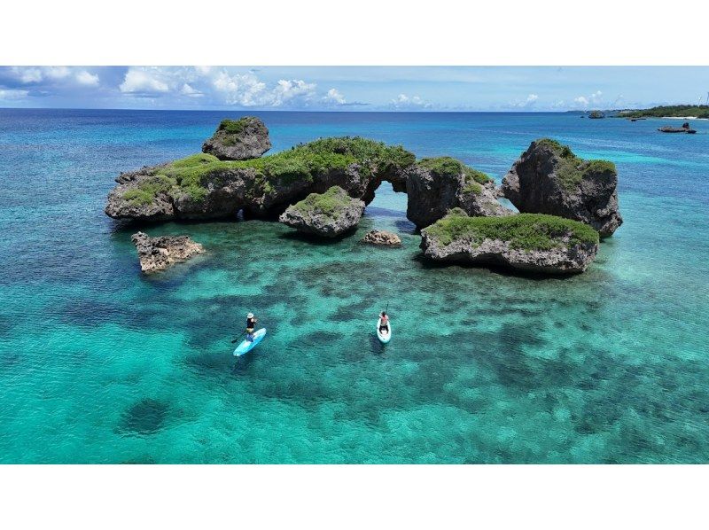 【貸切プライベートSUPツアー】安全重視ガイド２名（男女）付☆【ドローン＆GoPro】撮影無料 <SUPクルージングツアー>の紹介画像