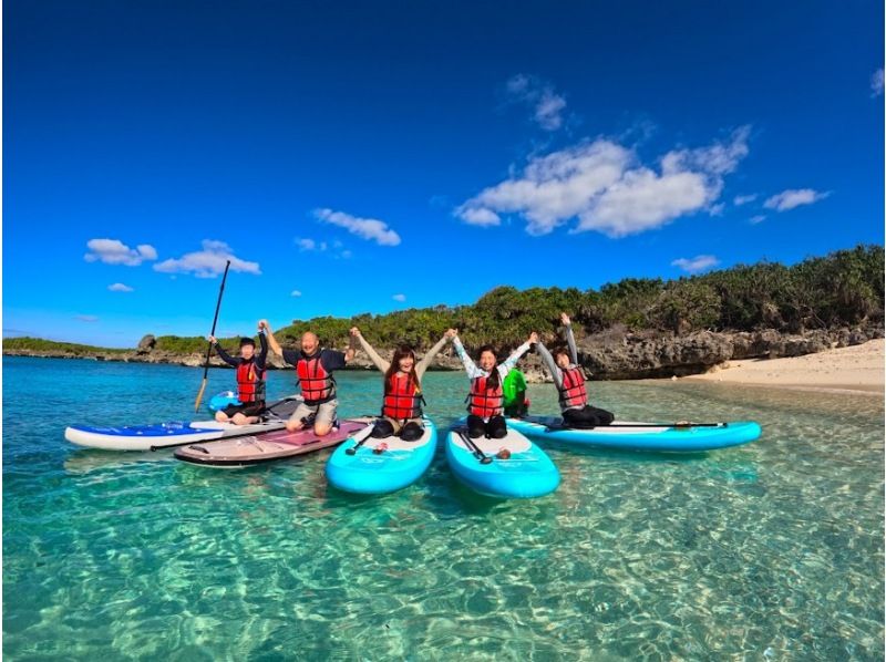 【貸切プライベートSUPツアー】安全重視ガイド２名（男女）付☆【ドローン＆GoPro】撮影無料 <SUPクルージングツアー>の紹介画像