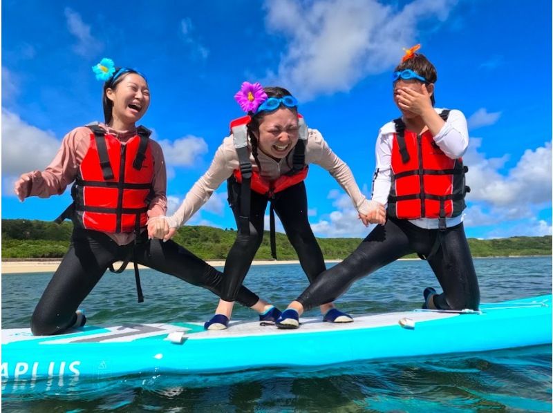 【貸切プライベートSUPツアー】安全重視ガイド２名（男女）付☆【ドローン＆GoPro】撮影無料 <SUPクルージングツアー>の紹介画像