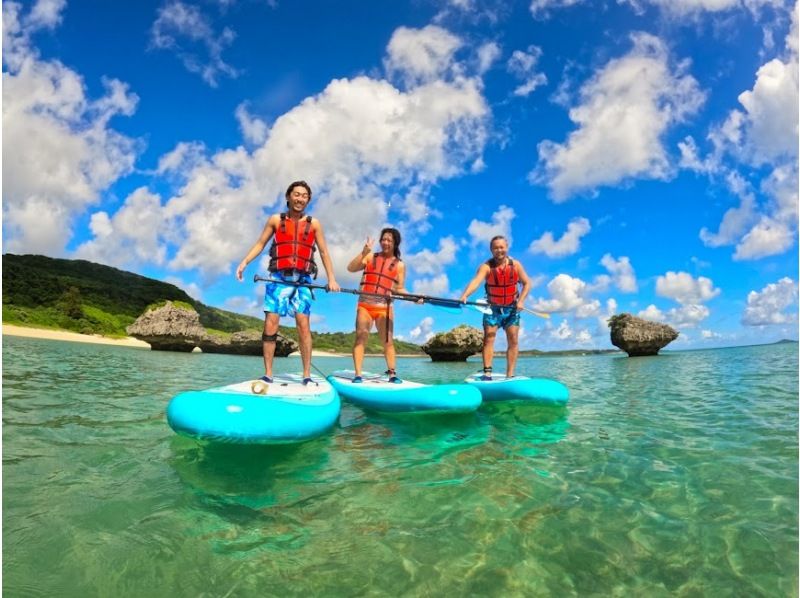 【貸切プライベートSUPツアー】安全重視ガイド２名（男女）付☆【ドローン＆GoPro】撮影無料 <SUPクルージングツアー>の紹介画像