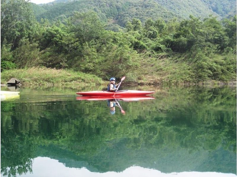 [Kochi Shimanto River river going down] goal is Iwama subsidence bridge ♪ 8km canoe touring a dayの紹介画像