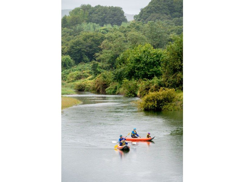[Saitama/Tokigawa/Arashiyama] Down the river with an air kayak! Experience time 2 hours!