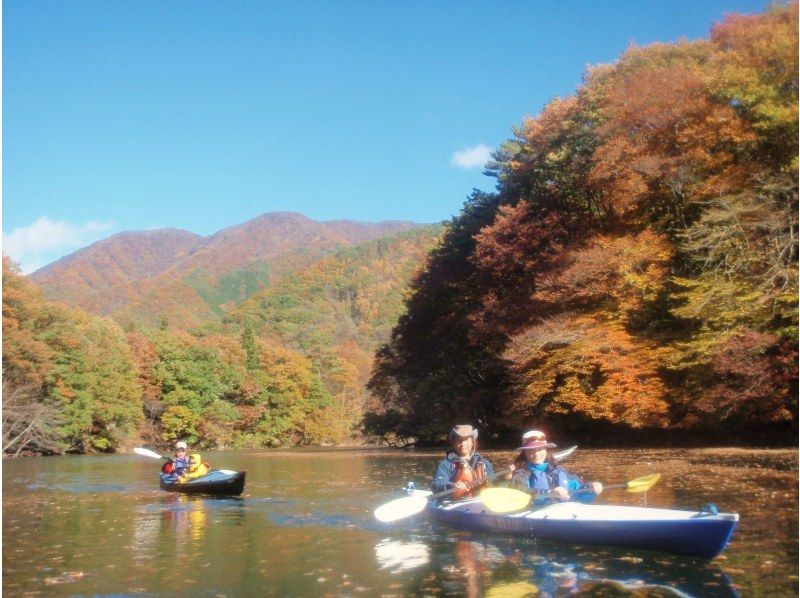 【吹割の滝 老神温泉／関東 群馬】春は桜お花見☆秋は紅葉★『アウトドアスポーツ三昧』カヌー カヤック体験＋MTBサイクリングの紹介画像