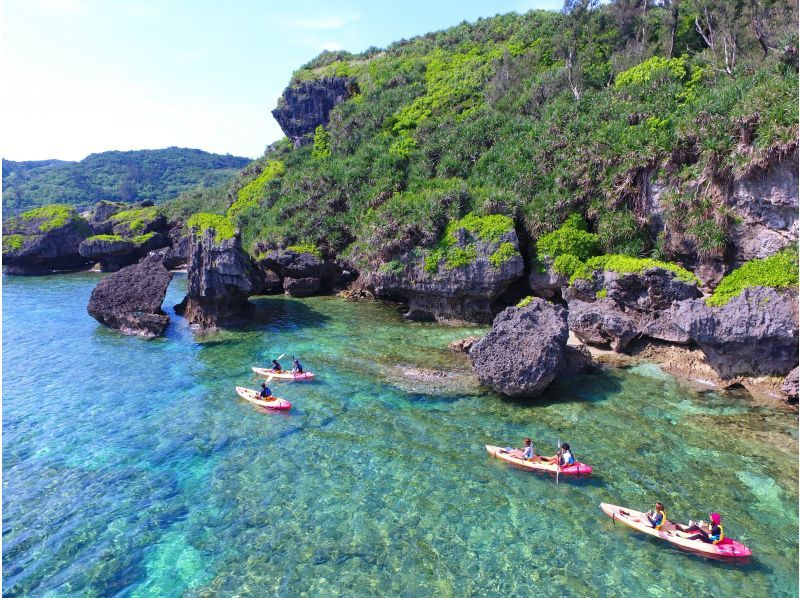 [Okinawa ・ Onna Village] More and more adventure tour with kayak (120 minutes)