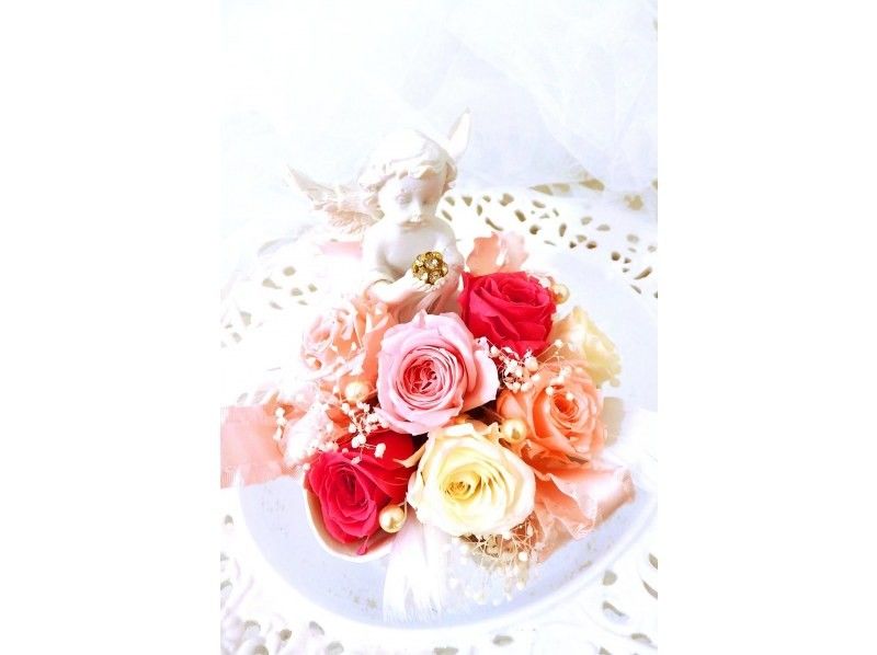 [Kanagawa/Yokohama] First-timers also get support! Preserved flower angel arrangement ♪の紹介画像
