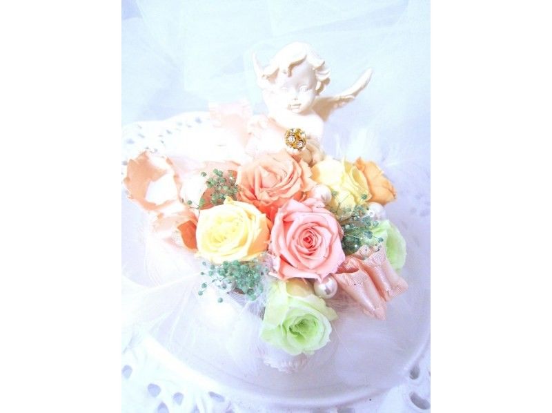 [Kanagawa/Yokohama] First-timers also get support! Preserved flower angel arrangement ♪の紹介画像