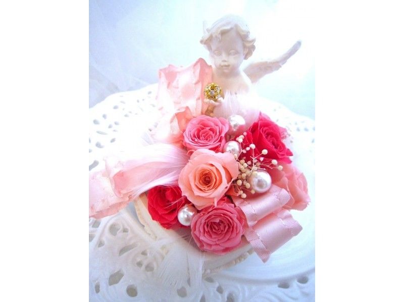 [Kanagawa/Yokohama] First-timers also get support! Preserved flower angel arrangement ♪の紹介画像