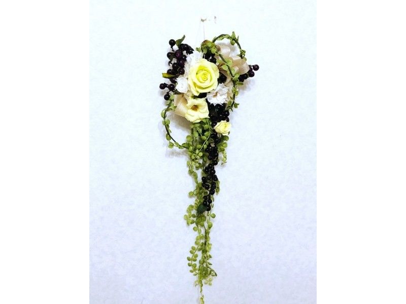 [Kanagawa/Yokohama] Swag! Support is provided for beginners! Preserved flower wall arrangements ♪ Also recommended as gifts!の紹介画像