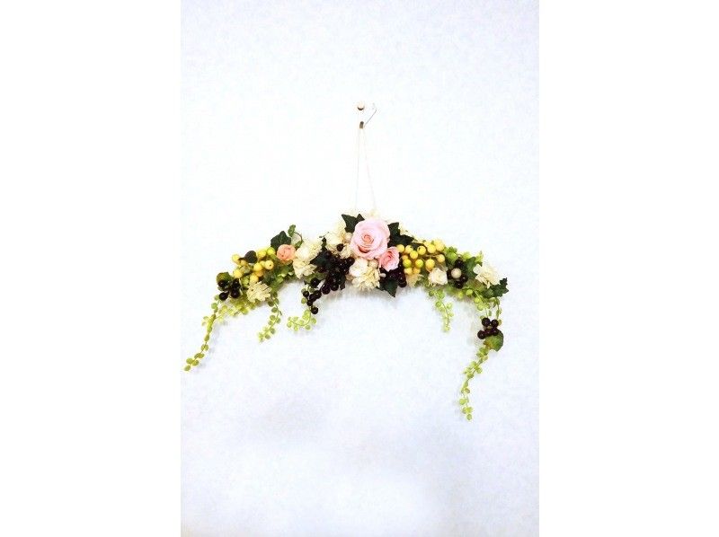 [Kanagawa/Yokohama] Swag! Support is provided for beginners! Preserved flower wall arrangements ♪ Also recommended as gifts!の紹介画像