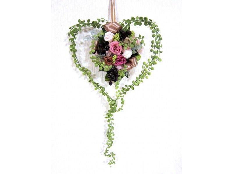 [Kanagawa/Yokohama] Swag! Support is provided for beginners! Preserved flower wall arrangements ♪ Also recommended as gifts!の紹介画像