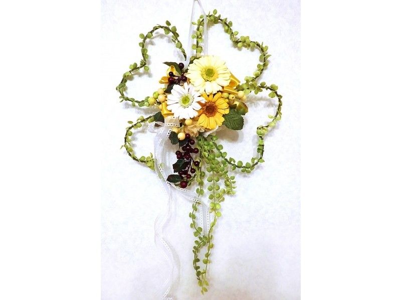[Kanagawa/Yokohama] Swag! Support is provided for beginners! Preserved flower wall arrangements ♪ Also recommended as gifts!の紹介画像