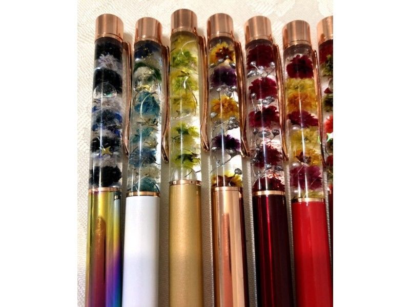 [Kanagawa/Yokohama] Special offer for 7 people only! First-timers will receive support! Herbarium Ballpoint Pen Making (Set of 2)の紹介画像