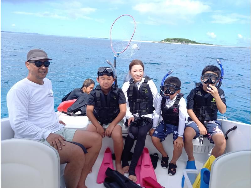 [From Ginowan Marina] Fully chartered boat charter [Snorkeling, Kerama Chibishi, 5 hours course] Children are OK ♪ Peace of mind ☆ Sponsored by certified professional guides!の紹介画像